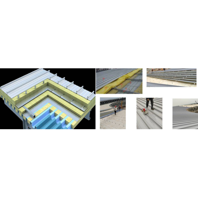 Al-Mg-Mn Corrugated Sheets Roof Panel Standing Seam Sheets Rolling Forming Machine