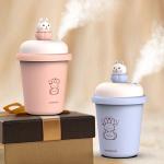 152x90x90mm 1200mAh Wireless Air Purifier Humidifier For Car