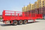 3 Axle Livestock Store House Semi Trailer with Optional Twist Locks and 12R22.5