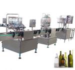 SS304 Carbonated Beverage Filling Machine , Splity Tpe Small Beer Filling