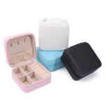 Han Hong Custom Logo Travel Jewelry Packaging Box for Earrings Necklace Ring