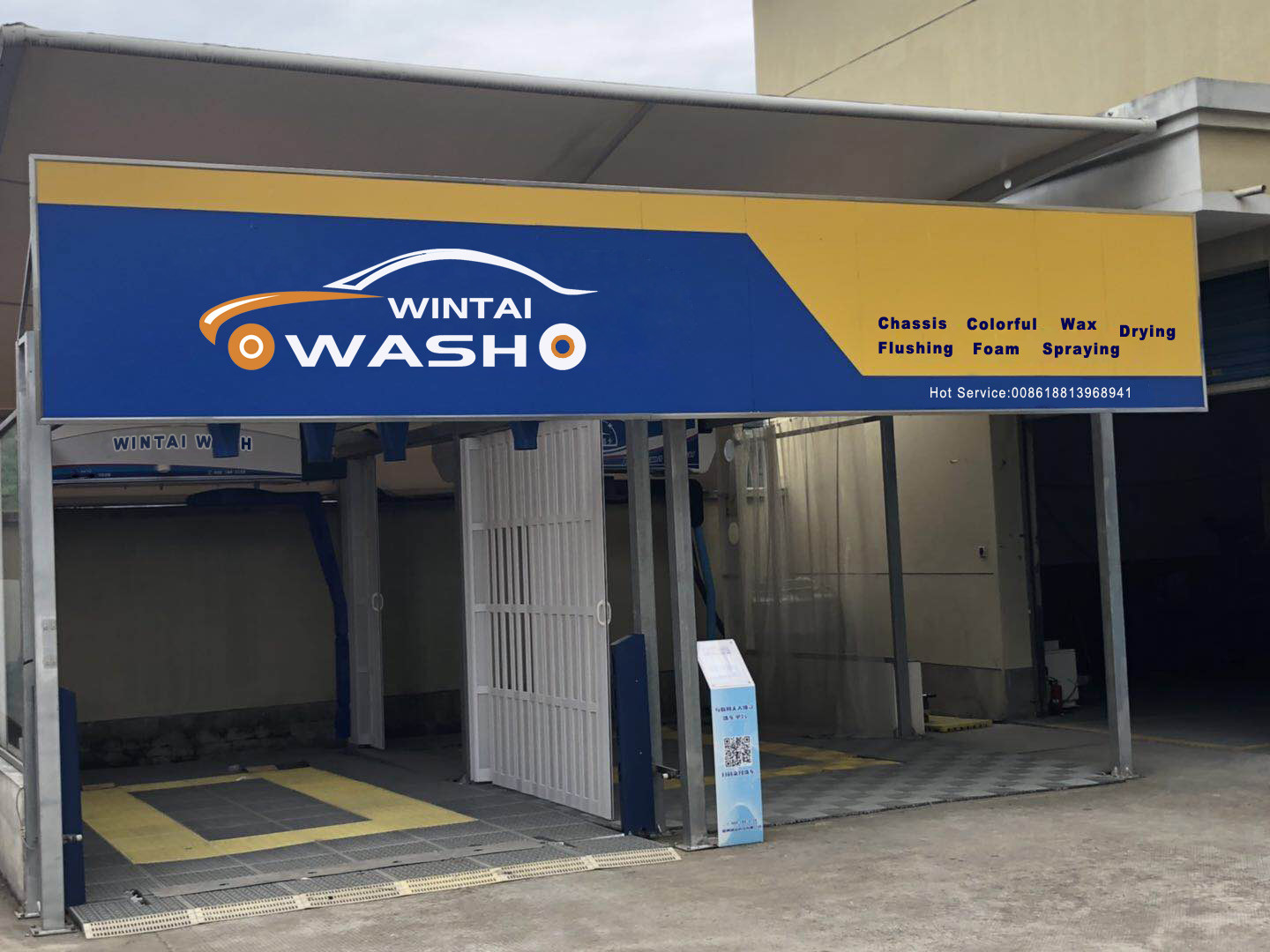 High Pressure Automatic Car Washing Machine Energy Efficiency Touchless Car Washer