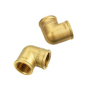 China Manufacture Supply PEX Expansion Fitting Female Threaded Elbow Brass Fitting Sliding Compression-sleeve wholesale