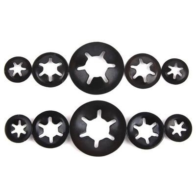Metal Starlock Clamping Washer with 65Mn Material and Internal Tooth Structure