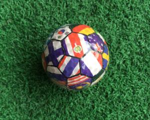 China transparent golf ball with flags wholesale