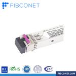 1.25gtx/1.25grx 20km Tx1490nm/Rx1310nm Fiber Optic SFP Transceiver Steel Module