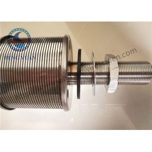 High Precision 316L Johnson Water Filter Nozzle 1 1/4" Thread Size
