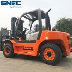 Water Proof Overhead Guard Diesel Engine 5 Ton Forklift Truck for Industrial