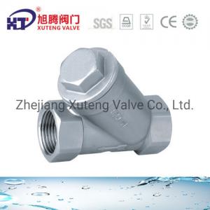 China Threaded Y-Type Strainer CE Approved with 24 Months After-sales Service in Silver wholesale