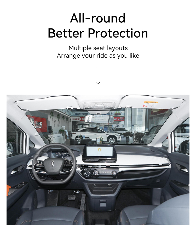 2023 Bestune Nat Large Space Pure Electric Mpv Electric Energy Vehicles with Long Cruising Range