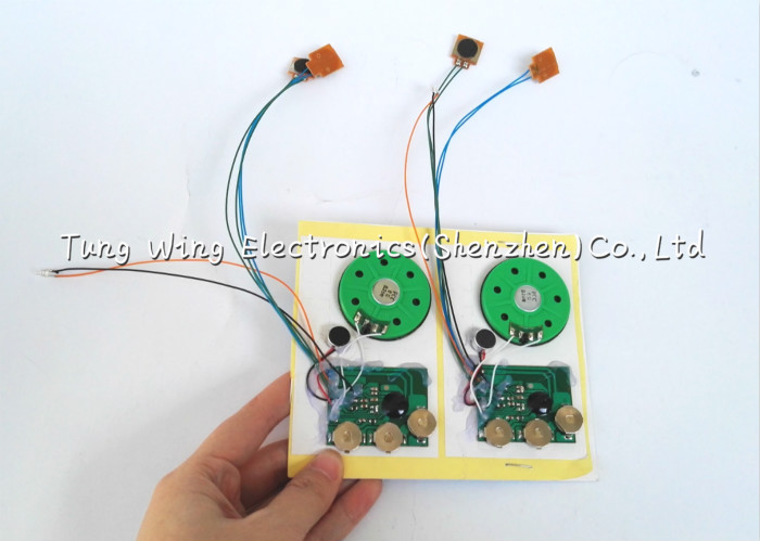 30 Seconds Toy Sound Module Birthday Greeting Card 40mm Diameter With A Button