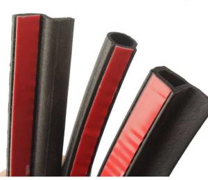 China DBPZ Shape 3M Tape Car Door Gasket Shower Door Seal Rubber Trim Protection wholesale