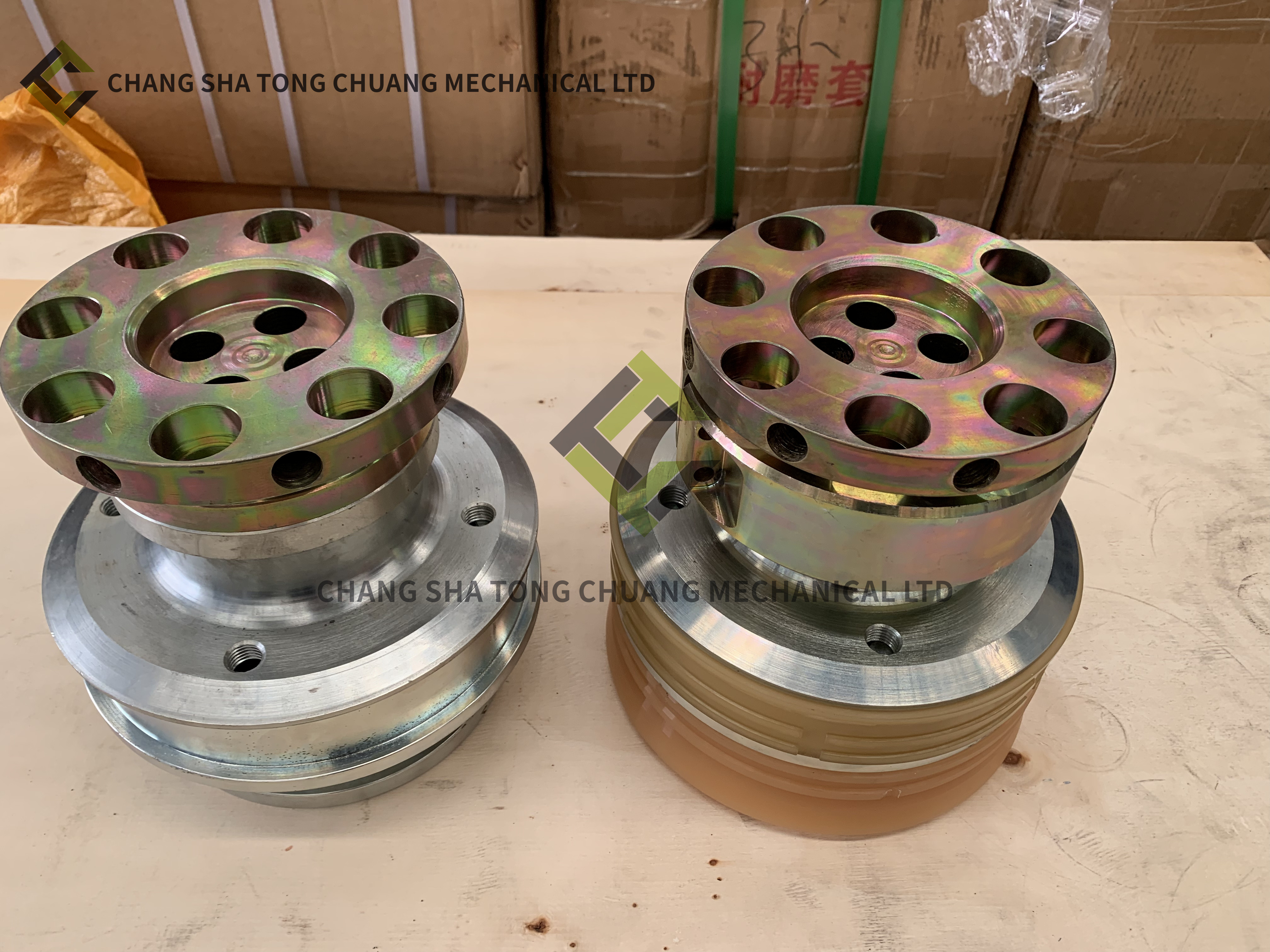 Zoomlion Spare Parts For Concrete Pump Truck Concrete Piston Assembly 001796901C0000000