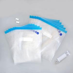 China 50-200microns Food Vacuum Sealer Bags , Clean 9 X 12 Resealable Plastic Bags wholesale