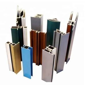 China Anodized Extrusion Aluminium Profile For Sliding Wardrobe Door wholesale