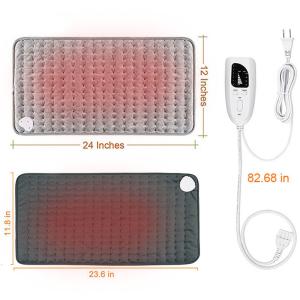 China Far Infrared Electric Heated Pad 12×24inches Size For Hot Compress OEM wholesale