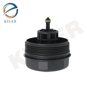 China Auto Engine System 11427525334 Engine Oil Filter Housing Cover Cap For BMW X3 X5 X6 328i 528i Z4 E82 E88 E92 E93 1142 7525 334 wholesale