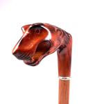 Parrot umbrella Hand carved umbrella Parrot Wooden handle Parrot Umbrella for