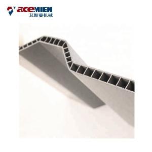 China Extruder Roofing Tile Making Machine High Output Plastic Double Wall Two Layers wholesale