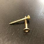 Particle Board Wood Deck Screws 30MM Heat Treatment Threaded Pozidriv Drive