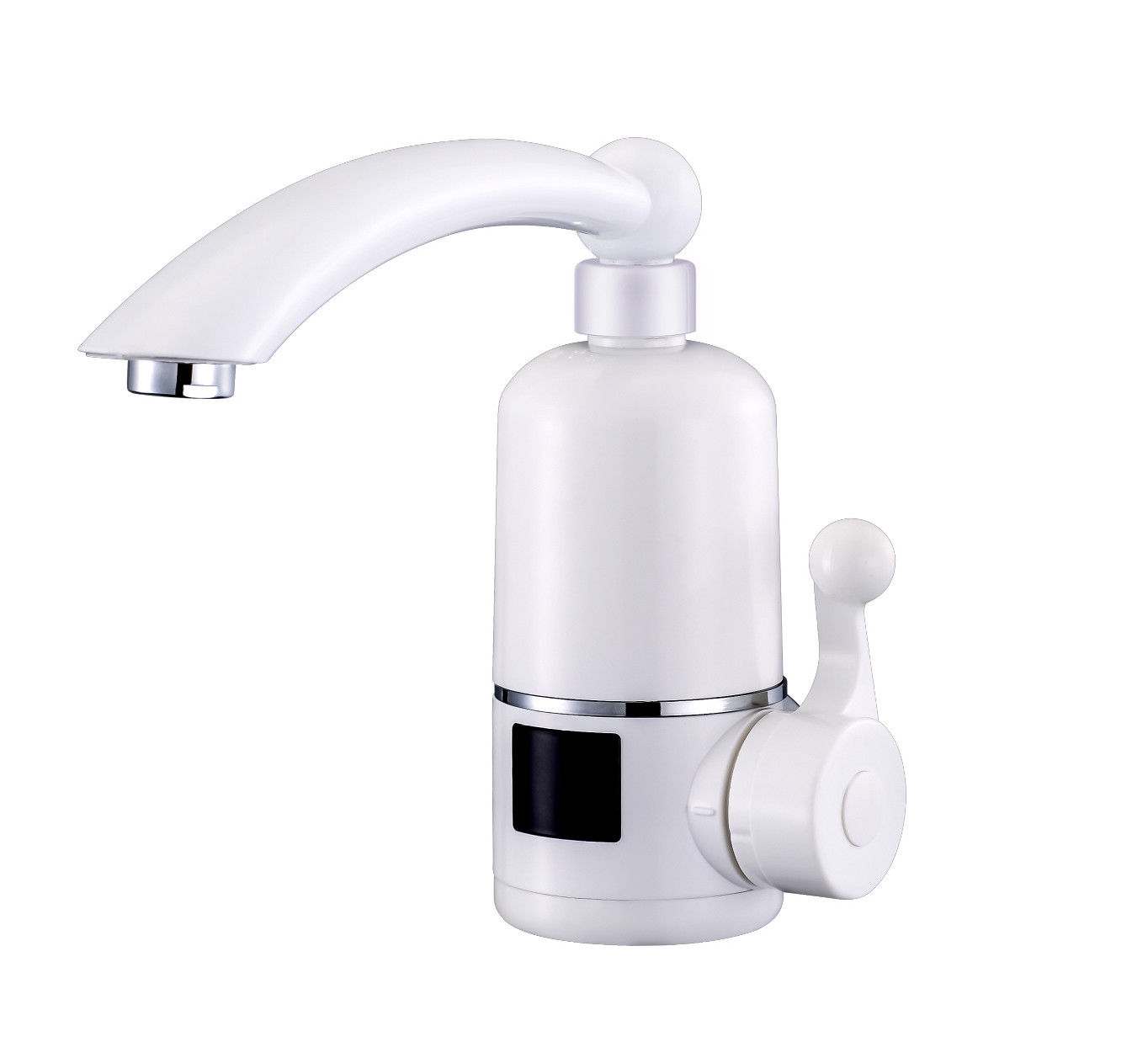 LED Display Digital Control Electric Faucet 220 Volt Bathroom Tap LVD