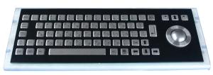 China 68 keys MINI Kiosk Black Metal Keyboard metal mechanical keyboard wholesale