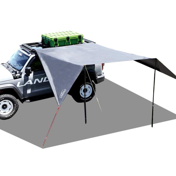 Clamp Mounting Car Roof Rack Extension System Side Ladder Awning for Toyota FJ