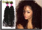 Deep Curly 5A Virgin Brazilian Long Hair Extensions For Woman