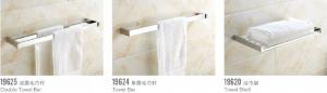 China Modern Brass Chrome Plating Metal Bathroom Accessories Corner Towel Clothes Rack Holder wholesale