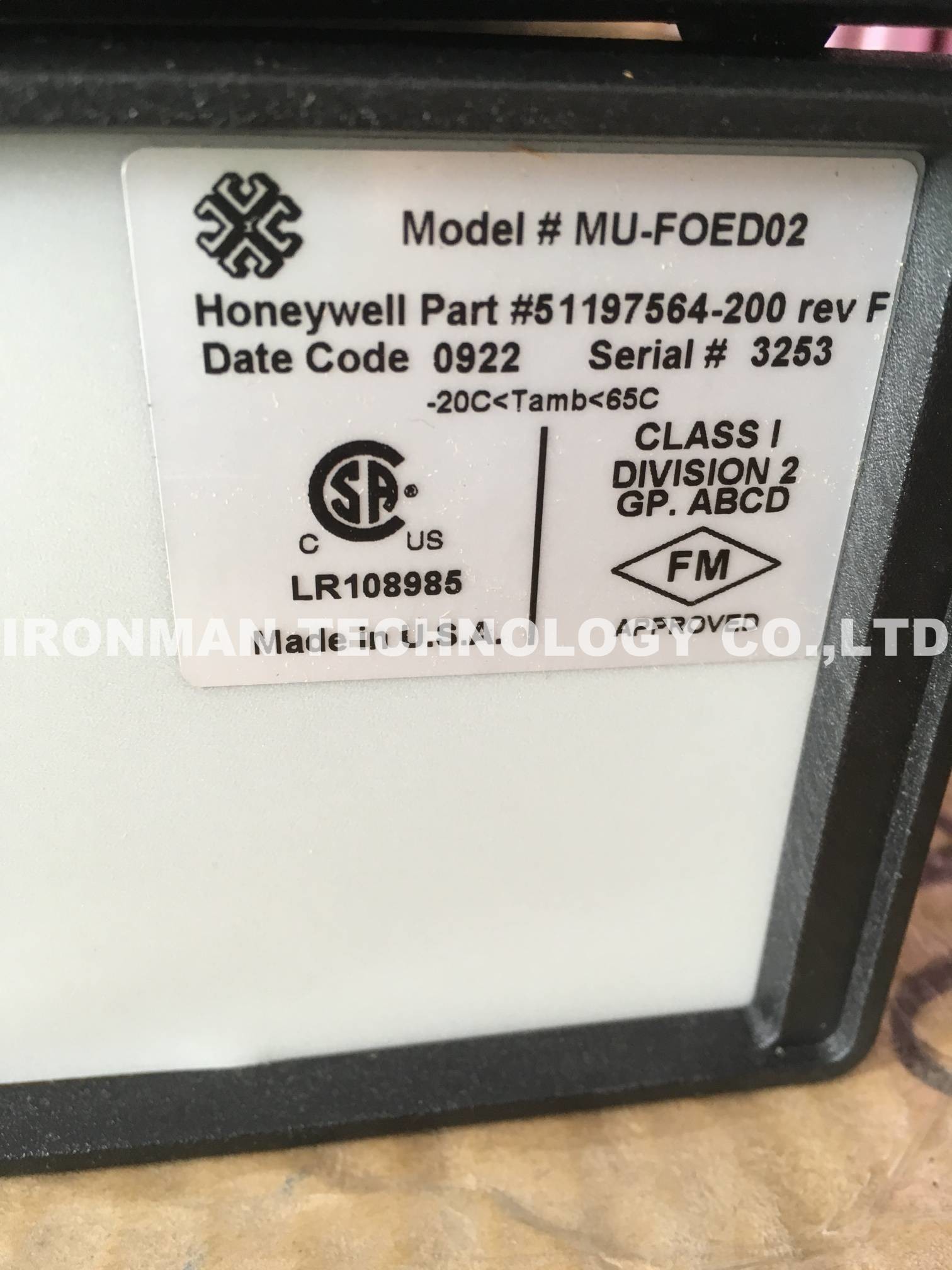 MU-FOED02 51197564-200 Ucn Extender Fiber Optic Signal 12 Months Warranty