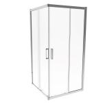 Aluminum , Mirrorlight Color, Square sliding door, bathroom shower room