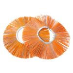 205*660mm Street Snow Sweeper Brush For Road Cleaning Wafer Brush