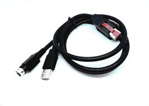 China Durable USB Power Cable Molded - Strain Relief Construction For Flexible Movement wholesale