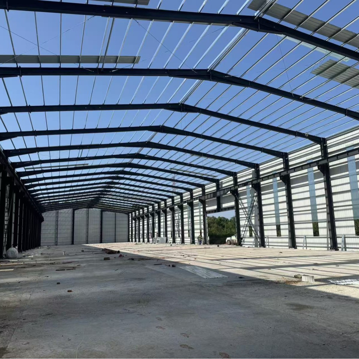 Metal Building Steel Structure Contractor , Prefabricated Structural Framing Contractors