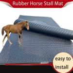 4' X 6' X 3/4" Rubber Floor Mat For Equine Stall Heaviest Duty Indestructible