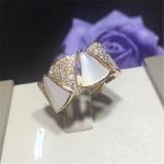 Luxury jewe factory divas' dream series ring 18k white gold yellow gold rose