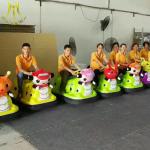 Hansel outdoor playground 2018 battery bumper car with coin for kids