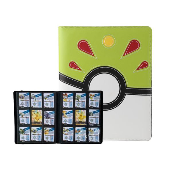 ODM Pokemon Pocket Planner Binder , BBKE 540 Cards 9 Pocket Binder