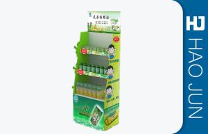 China Luxury Beautiful Cardboard Display Stands For Medicine , Glossy Lamination wholesale