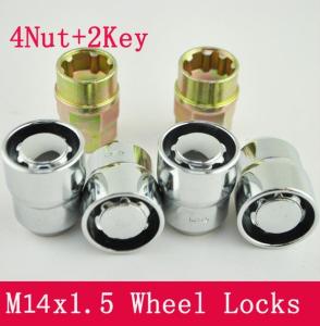 China M14x1.5 Toyota Car Locking Wheel Nut 2.3 Centimeter Length With Taper Seat wholesale