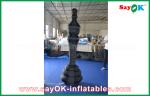 Black / White Oxford Cloth Custom Inflatable Products International Chess