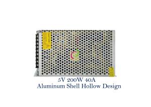 China 220V 5V LED Driver Power Supply 200W Aluminum Punch Light LED Module Display wholesale
