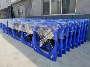 China Steel Frame Cattle Sheds Dairy Cow House Hanging Type Exhaust Cooling Fan wholesale