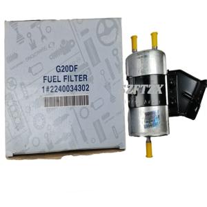 China Genuine New 2240034302 22400-34302 Fuel Filter for Ssangyong Korando C Actyon wholesale