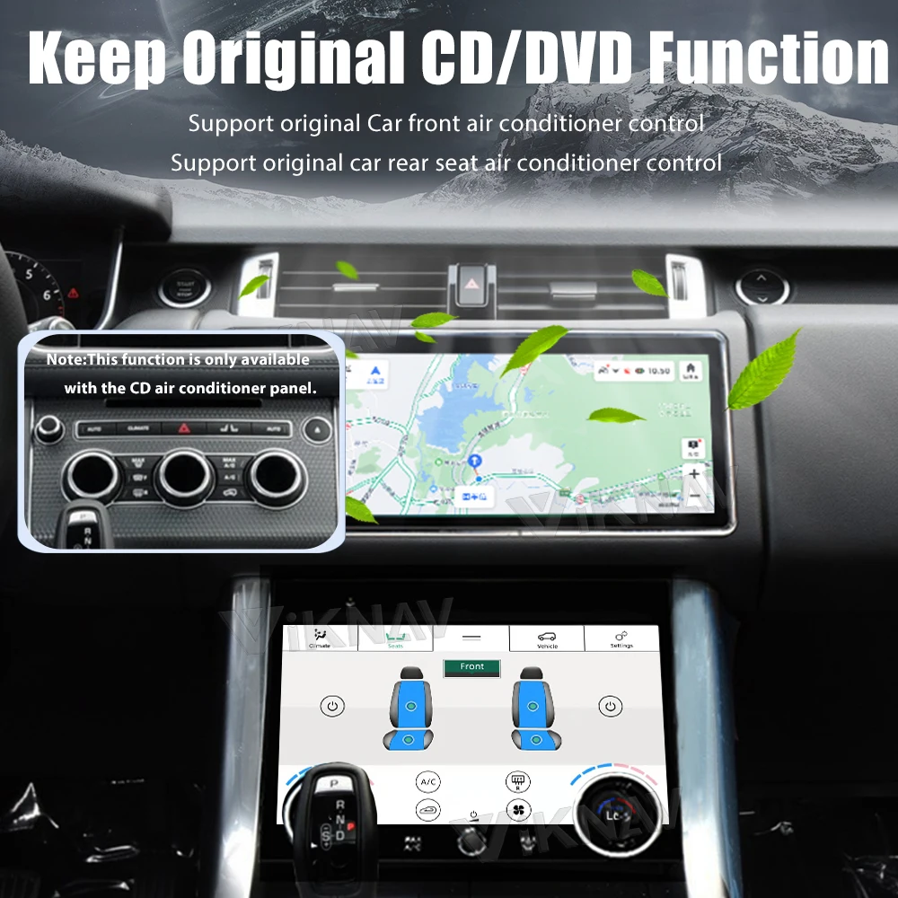 1 Land Rover Range Rover Sport L494 Auto Car AC Control Panel LCD Climate 2013-2017
