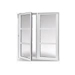Inward UPVC Swing Window For Casement Waterproof In Bulk