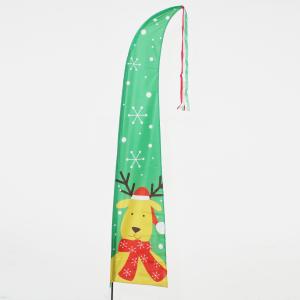 China Christmas Garden Flag Reindeer wholesale