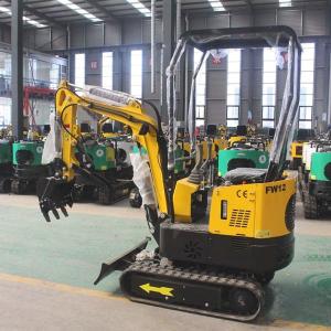 China Small Crawler Micro 1 Ton Mini Excavator 1000kg Stable Work Performance wholesale