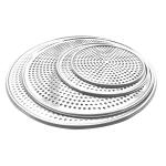 9 inch perforated punched pizza tray baking tray perforated pizza tray