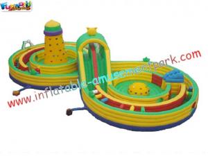 China Outdoor Small Children Inflatable Amusement Park , Inflatable Sport Games Safe for Rental on sale